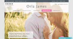 Desktop Screenshot of orlajames.com